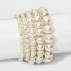 Faux Pearl Stretch Bracelet 5pc - A New Day™ White: Glass & Plastic Material, One Size Fits Most 1 Faux Pearl Stretch Bracelet 5pc - A New Day™ White: Glass & Plastic Material, One Size Fits Most -A NEW DAY Shop GUEST 041698e9 4687 4b70 a148 a2217265953a