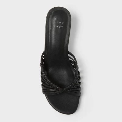 Women's Clarisse Strappy Kitten Heels With Memory Foam Insole - A New Day™ 4 Women's Clarisse Strappy Kitten Heels With Memory Foam Insole - A New Day™ - Image 2