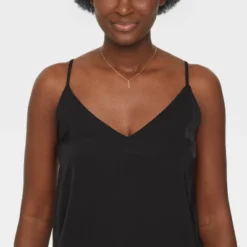 Cubic Zirconia 14k Gold Plated Pave Necklace With Extender - A New Day™