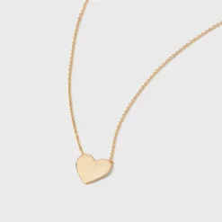 Heart Pendant Necklace - A New Day™ Gold: Nickel-Free Metal, Lobster Claw Clasp, 16" Length 8 Heart Pendant Necklace - A New Day™ Gold: Nickel-Free Metal, Lobster Claw Clasp, 16" Length -A NEW DAY Shop GUEST 07c34175 66cb 44dc 9b68 0b5b04534237