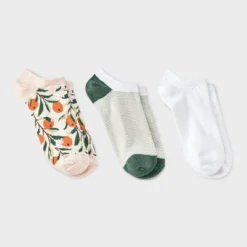 Women's Oranges 3pk Low Cut Socks - A New Day™ Orange/White/Green 4-10: Floral Pattern, Tagless 7 Women's Oranges 3pk Low Cut Socks - A New Day™ Orange/White/Green 4-10: Floral Pattern, Tagless -A NEW DAY Shop GUEST 08ffd212 d7d9 4dcc 96e3 b6b7c7040310