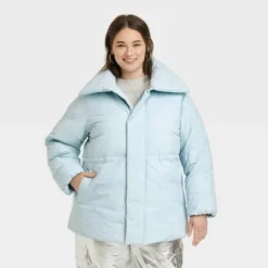 Women's Mid Length Relaxed Puffer Jacket - A New Day™ -A NEW DAY Shop GUEST 092e816f eed0 4f95 9ea5 12d19e92960d