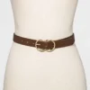 Women's Double Buckle Belt - A New Day™ Brown 2 Women's Double Buckle Belt - A New Day™ Brown -A NEW DAY Shop GUEST 0932a683 5e2d 4df6 9488 29866642c59a