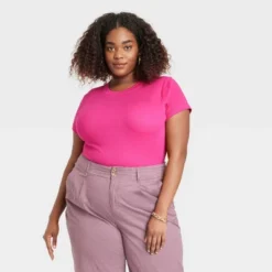 Women's Ribbed T-Shirt Bodysuit - A New Day™ -A NEW DAY Shop GUEST 0ca75542 8ecb 4bb3 b61c e7af03aae149