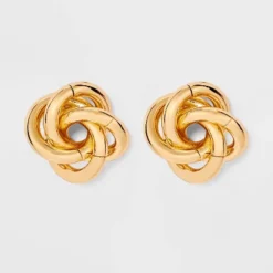Stellar Button Earrings - A New Day™ Gold: Nickel-Free Metal, Post Closure, 0.6" Studs -A NEW DAY Shop GUEST 134c6453 1028 4021 8835 73eb8bff0962