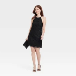 Women's Mini Scalloped Lace Dress - A New Day™ -A NEW DAY Shop GUEST 15d26726 8cdb 4cde 96c0 b1d1d111811e