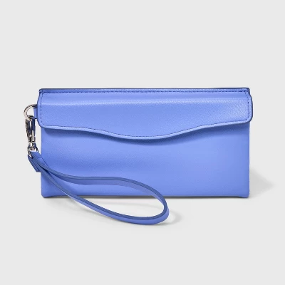 Flap Pouch With Folded Double Interior Wristlet - A New Day™ 7 Flap Pouch With Folded Double Interior Wristlet - A New Day™ - Image 5