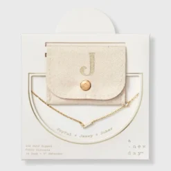 14K Gold Dipped Cubic Zirconia Initial Necklace - A New Day™ -A NEW DAY Shop GUEST 1ad6cb1d 38d3 4032 9bf0 7faade29cbb4