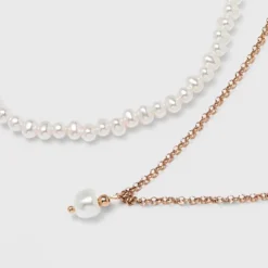 Pearl Pendant Necklace Set 2pc - A New Day™ Gold 7 Pearl Pendant Necklace Set 2pc - A New Day™ Gold -A NEW DAY Shop GUEST 1edcfbcd 9ee8 441e a78f 1f68d1a97462