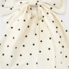 Satin Polka Dot Double Bow Hair Barrette - A New Day™ Ivory: Classic Pattern, Recycled Polyester, All Hair Types -A NEW DAY Shop GUEST 25c3b707 8a42 4370 a004 c38dd0cf54c5
