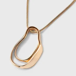 Organic Pendant Necklace - A New Day™ Gold -A NEW DAY Shop GUEST 29a8b581 39d6 4afe aa40 fb58a3ce83fd