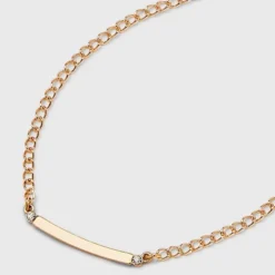 Curved Bar Short Necklace - A New Day™ Gold -A NEW DAY Shop GUEST 29e8e809 db46 4d23 a1de d578199c4797