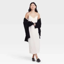 Women's Midi Slip Dress - A New Day™ -A NEW DAY Shop GUEST 2a6c15b7 2bb3 4b6e 964f 82280e062247