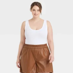 Women's Double-Scoop Bodysuit - A New Day™ -A NEW DAY Shop GUEST 318626e9 62b2 4fcc 9099 0f03f8612222