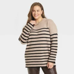 Women's Crewneck Tunic Pullover Sweater - A New Day™ -A NEW DAY Shop GUEST 3bf6b254 6b38 40c2 a363 986cfff78a24
