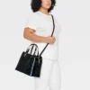 Triple Compartment Satchel Handbag - A New Day™ -A NEW DAY Shop GUEST 3c68af40 0477 4c79 9d55 262091e8eb23