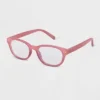 Women's Plastic Square Blue Light Filtering Glasses - A New Day™ Burgundy -A NEW DAY Shop GUEST 3f7fd0a2 ecba 4492 866a 02f9bf9b47ad