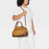 Belted Satchel Handbag - A New Day™ Brown -A NEW DAY Shop GUEST 4144c2fa 55b3 4516 9702 65f53860052c