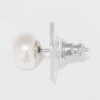 Freshwater Pearl Sterling Silver Stud Fine Jewelry Earrings 2pc - A New Day™ Silver/White -A NEW DAY Shop GUEST 4150b7d3 1cc9 4f98 8c8c b227ccd4c4c1