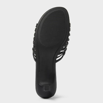 Women's Clarisse Strappy Kitten Heels With Memory Foam Insole - A New Day™ 5 Women's Clarisse Strappy Kitten Heels With Memory Foam Insole - A New Day™ - Image 3