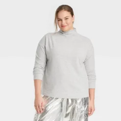 Women's Long Sleeve Mock Turtleneck T-Shirt - A New Day™ -A NEW DAY Shop GUEST 52e1d91a b564 41d6 b105 5bc6771c7e40