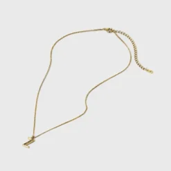 Gold Dipped Cubic Zirconia Initial Pendant Necklace - A New Day™ Gold -A NEW DAY Shop GUEST 54aabf5d aadd 4fdb b76d 8fb2c07f6fe3