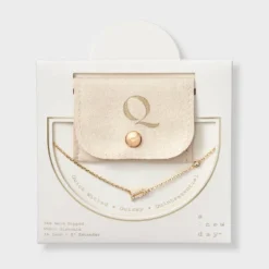 14K Gold Dipped Cubic Zirconia Initial Necklace - A New Day™ -A NEW DAY Shop GUEST 5cbf8ce2 b359 416a a31c f1b818f94d23