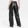 Women's High-Rise Straight Faux Leather Cargo Pants - A New Day™ Black 1 Women's High-Rise Straight Faux Leather Cargo Pants - A New Day™ Black -A NEW DAY Shop GUEST 66f945ee defb 4c0a bc09 b9bbecb034a0