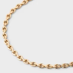 Linked Chain Necklace - A New Day™ Gold: Lobster Claw Clasp, Nickel-Free Metal, 16" Length, 3" Extended Length -A NEW DAY Shop GUEST 6888abbd c286 40f5 a280 4ec00fc6eb5a