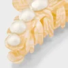Jumbo Plastic Pearl Claw Hair Clip - A New Day™ Ivory: Hair Accessories For Styling -A NEW DAY Shop GUEST 69a3a281 72bc 4e6c 97d5 84579a68a9d5