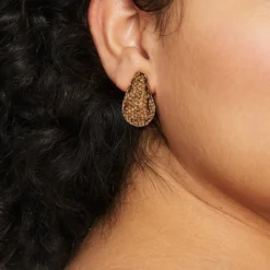 Rhinestone Embedded Teardrop Earrings - A New Day™ -A NEW DAY Shop GUEST 6bc36c50 caf0 49d6 af24 8f58dd39a287