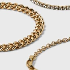 Cup Chain Bracelet Set 3pc - A New Day™ Gold -A NEW DAY Shop GUEST 6d5802d6 3c0d 403a 9cb1 2172ff2f0988