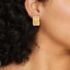 Ribbed Hoop Earrings - A New Day™ Gold -A NEW DAY Shop GUEST 6fc6f444 e5f5 40aa 8ca3 2abe6c95974c