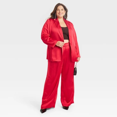 Women's Satin Blazer - A New Day™ 4 Women's Satin Blazer - A New Day™ - Image 2