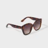 Women's Oversized Cateye Tortoise Shell Butterfly Sunglasses - A New Day™ Assorted Browns: UV Protection, Recycled Frame -A NEW DAY Shop GUEST 6fd50943 9bbc 4a69 85e2 7095ffff0253