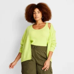 Women's Cardigan - A New Day™ -A NEW DAY Shop GUEST 70190e91 5fea 4135 97dc 84278f99797d