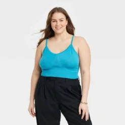 Women's V-Neck Bralette Sweater - A New Day™ -A NEW DAY Shop GUEST 715a061e 0d58 431a 8931 e7755808646b