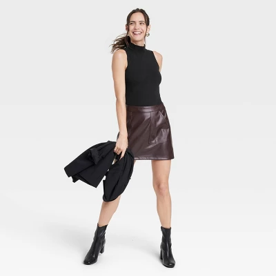 Women's Mock Turtleneck Tank Bodysuit - A New Day™ 4 Women's Mock Turtleneck Tank Bodysuit - A New Day™ - Image 2