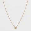 Pave Circle Pendant Necklace - A New Day™ Gold -A NEW DAY Shop GUEST 78893be1 df34 45b9 8a87 1dccd06630ab