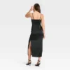 Women's Column Slip Dress - A New Day™ Black