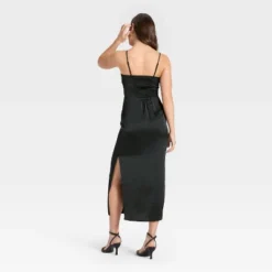 Women's Column Slip Dress - A New Dayâ„¢ Black