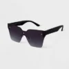 Women's Plastic Square Shield Sunglasses - A New Day™ Black 2 Women's Plastic Square Shield Sunglasses - A New Day™ Black -A NEW DAY Shop GUEST 7d325e38 afff 49f8 a919 55e53f5b291a