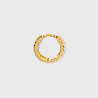 14K Gold Plated Huggie Hoop Earrings - A New Day™ 4 14K Gold Plated Huggie Hoop Earrings - A New Day™ - Image 2