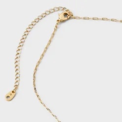 14K Gold Dipped Cubic Zirconia Football Heart And Gameday Charm Necklace - A New Day™ Gold -A NEW DAY Shop GUEST 7f04ac54 81da 49e5 bcb7 d0bc503b7dfc