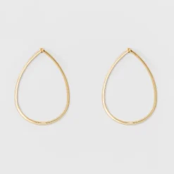Metal Drop Earrings - A New Day™ Gold: Shiny Brass, Nickel-Free, 1.25" Length -A NEW DAY Shop GUEST 82d23865 343f 46d0 a11f 2a3a23dc144e