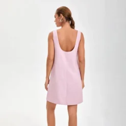 Women's Decorative Pockets Mini A-Line Dress - A New Day™ -A NEW DAY Shop GUEST 87375d85 b6ce 4eda 9677 443e644a5a38