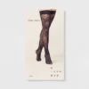 Women's Floral Net Thigh Highs - A New Day™ Black -A NEW DAY Shop GUEST 8a44a240 e3df 4bfd 9387 0ff124cb5993