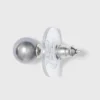 Sterling Silver Tri Color Pearl Stud Earring Set 3pc - A New Day™ Silver -A NEW DAY Shop GUEST 8a842890 4025 4af3 8528 c0c327826945