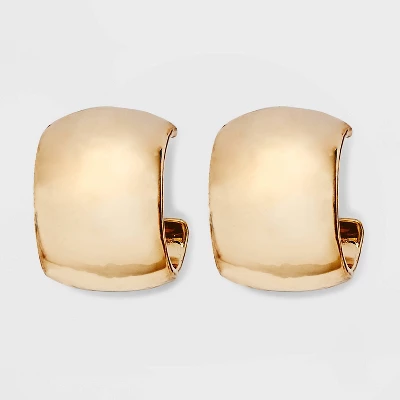 Small Open Hoop Earrings - A New Day™ Gold: Nickel-Free, Zinc Material, Post Closure 5 Small Open Hoop Earrings - A New Day™ Gold: Nickel-Free, Zinc Material, Post Closure - Image 3