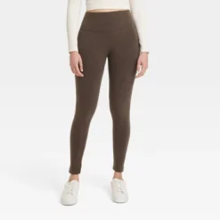 Women's High Waisted Cotton Seamless Fleece Lined Leggings - A New Day™ -A NEW DAY Shop GUEST 8ec88310 099e 49c0 9f56 c83cfca69d30